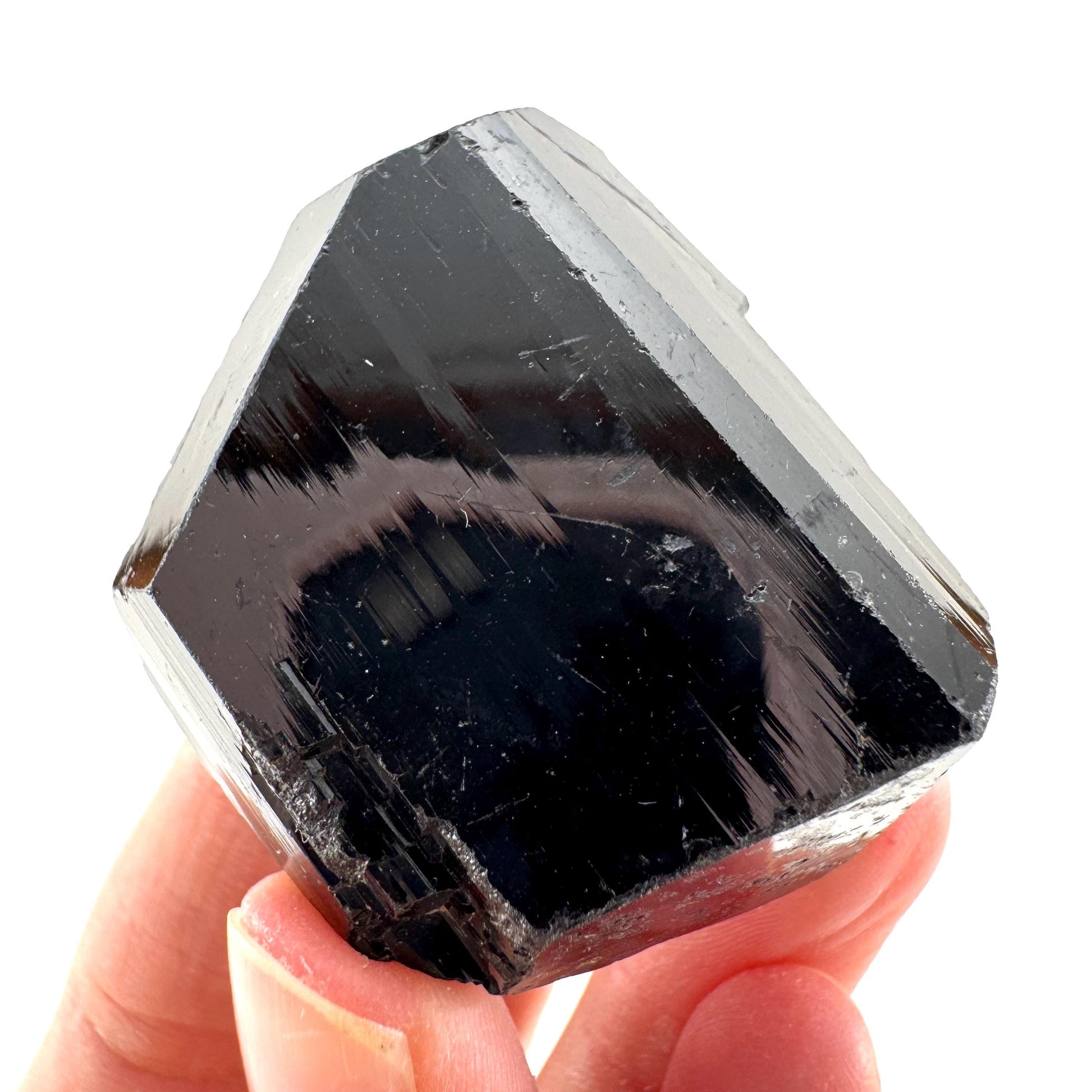 Black Tourmaline (Namibia) | high quality black tourmaline crystal, black schorl, mineral specimen