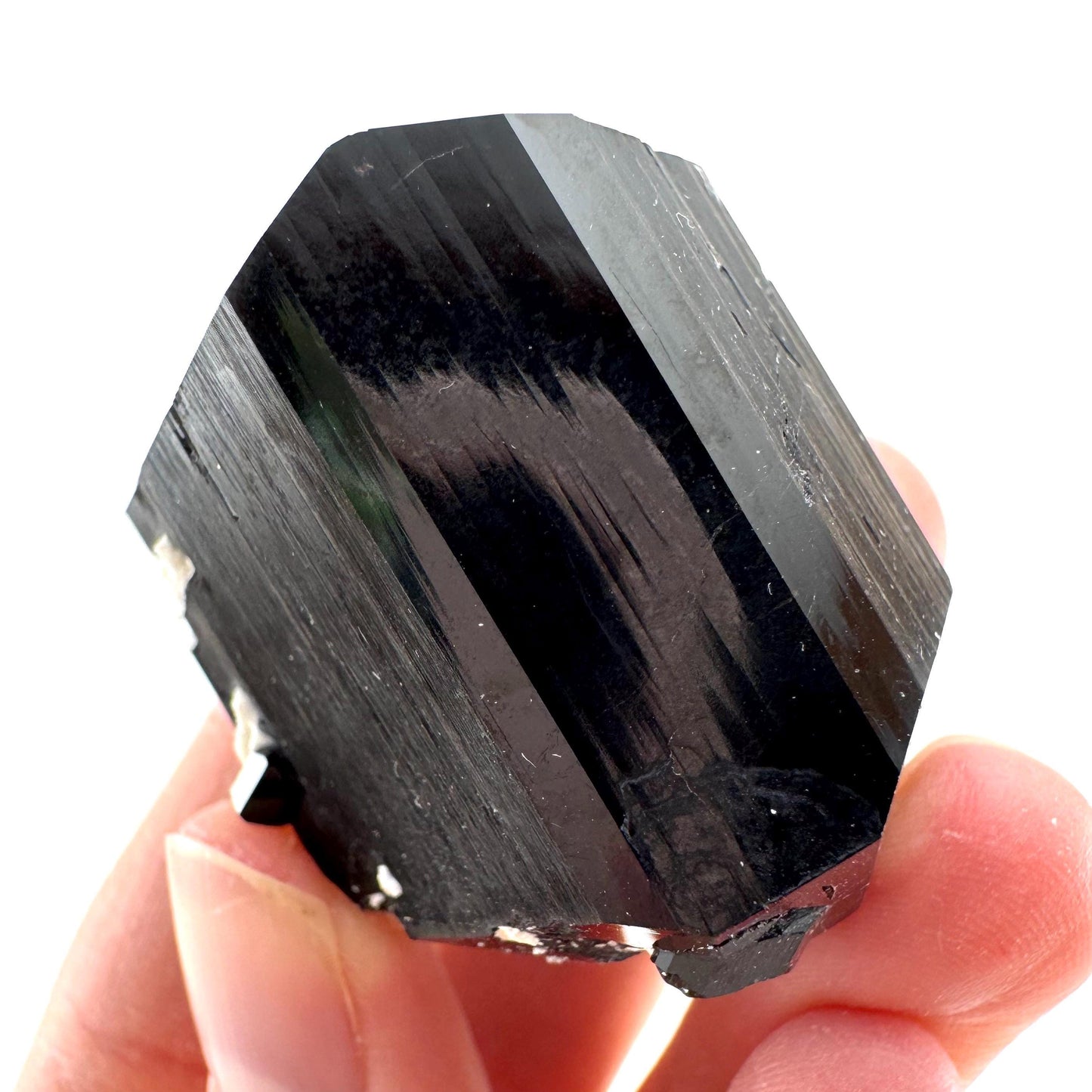 Black Tourmaline (Namibia) | high quality black tourmaline crystal, black schorl, mineral specimen