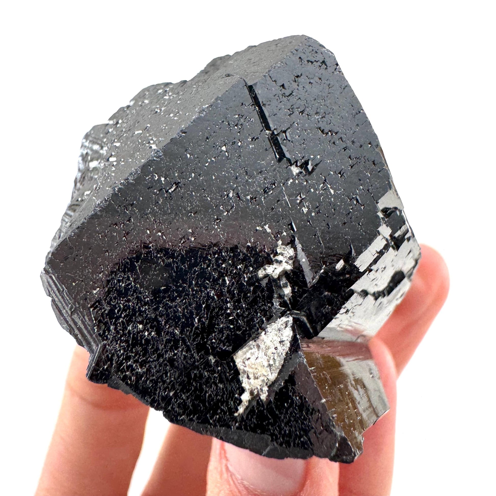 Black Tourmaline (Namibia) | high quality black tourmaline crystal, black schorl, mineral specimen