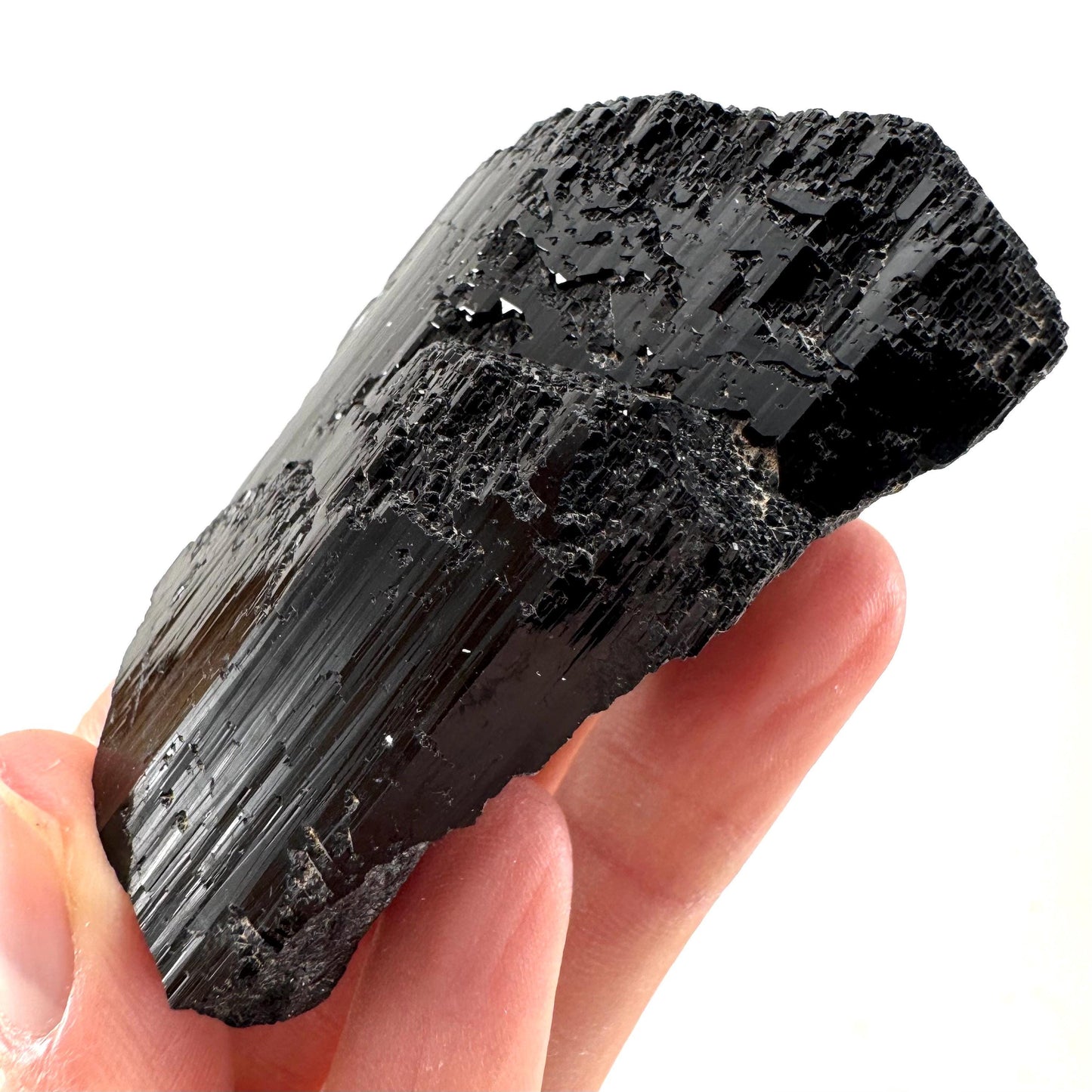 Black Tourmaline (Namibia) | high quality black tourmaline crystal, black schorl, mineral specimen