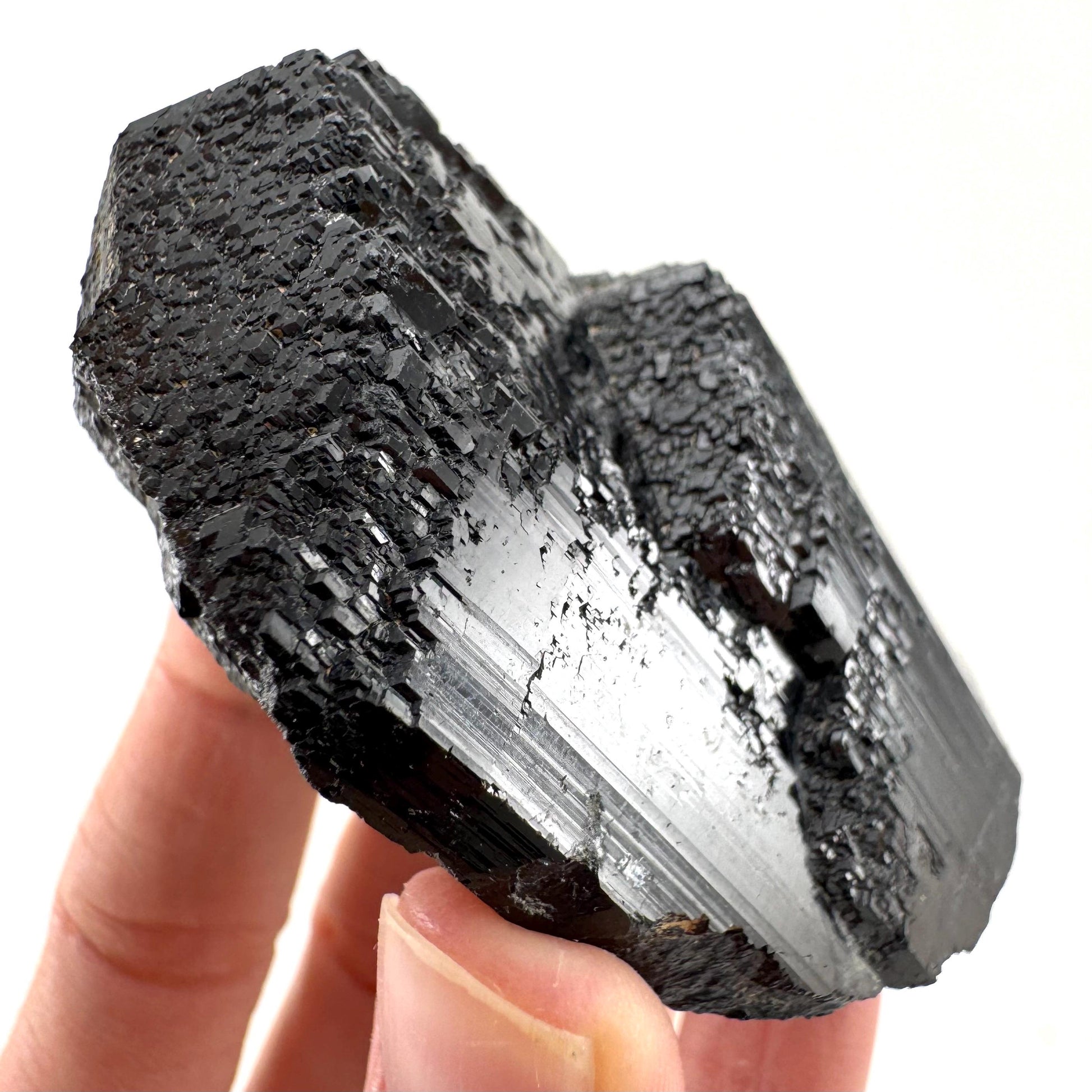 Black Tourmaline (Namibia) | high quality black tourmaline crystal, black schorl, mineral specimen