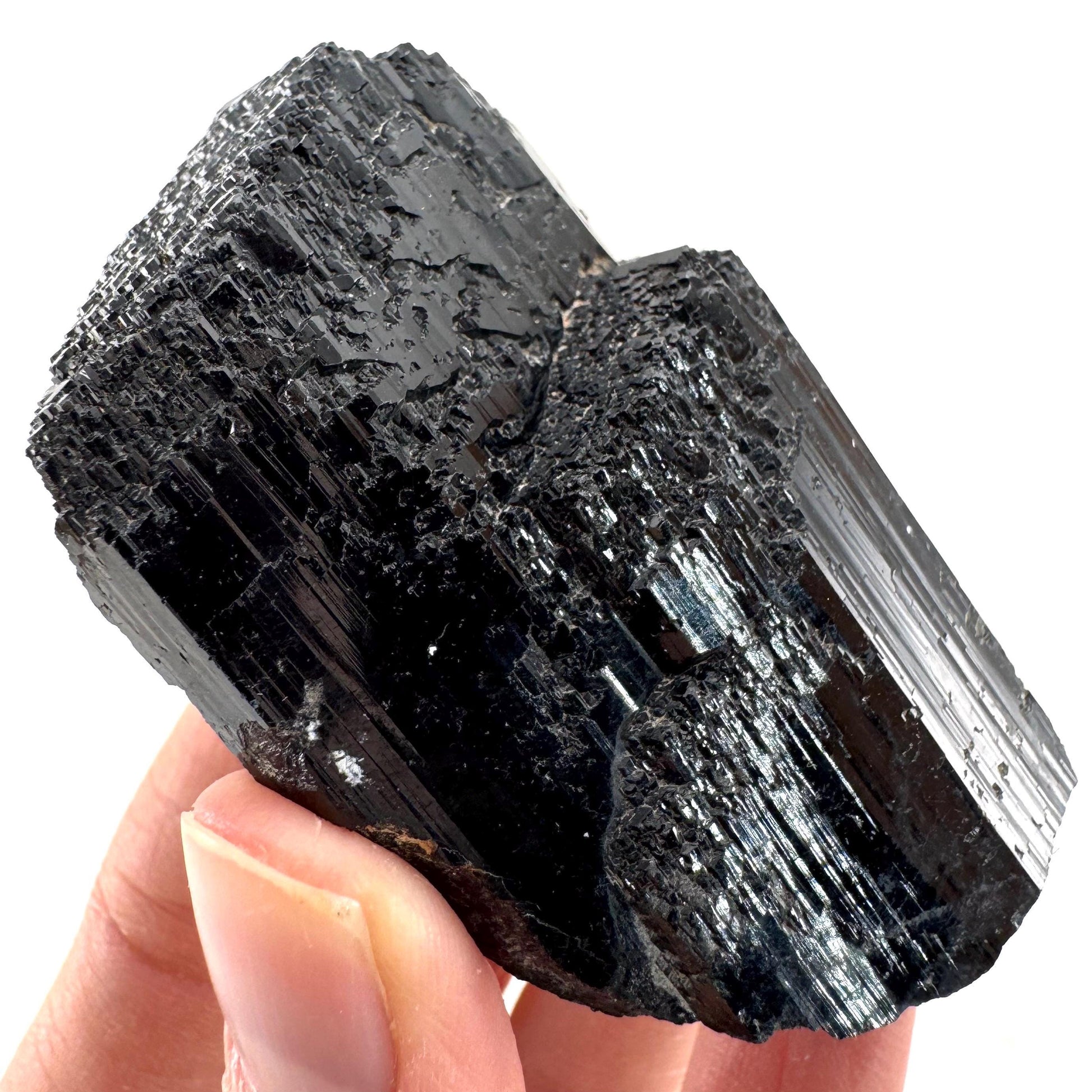 Black Tourmaline (Namibia) | high quality black tourmaline crystal, black schorl, mineral specimen