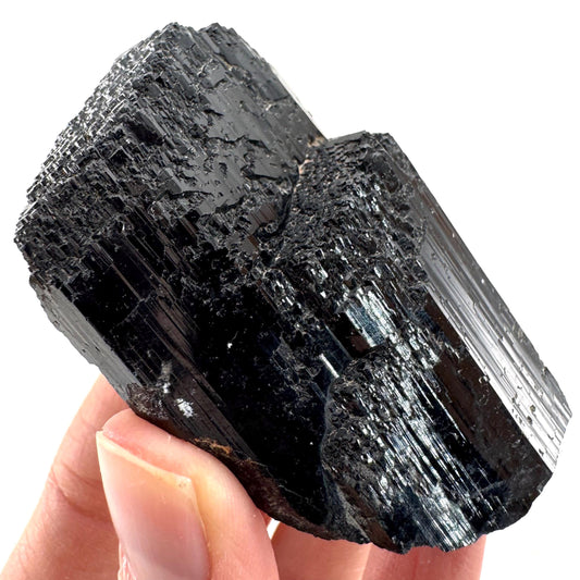 Black Tourmaline (Namibia) | high quality black tourmaline crystal, black schorl, mineral specimen