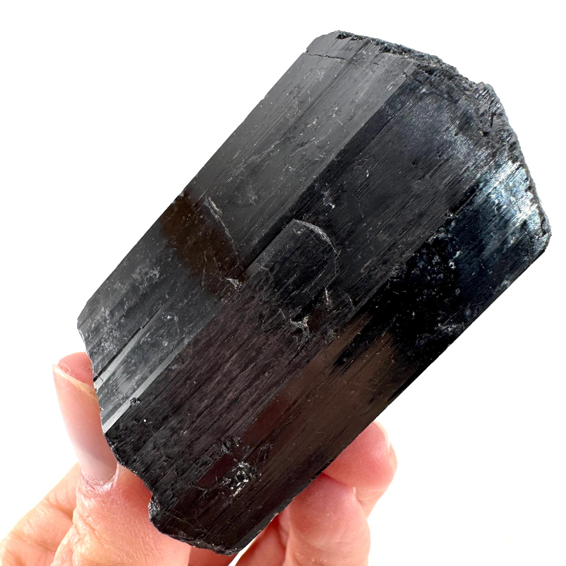 Black Tourmaline (Namibia) | high quality black tourmaline crystal, black schorl, mineral specimen