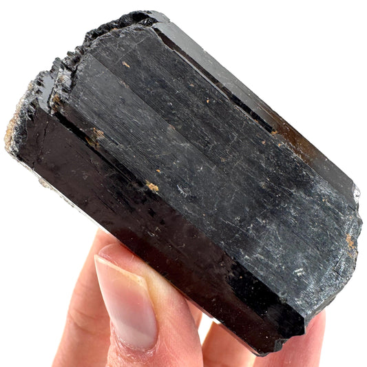 Black Tourmaline (Namibia) | high quality black tourmaline crystal, black schorl, mineral specimen