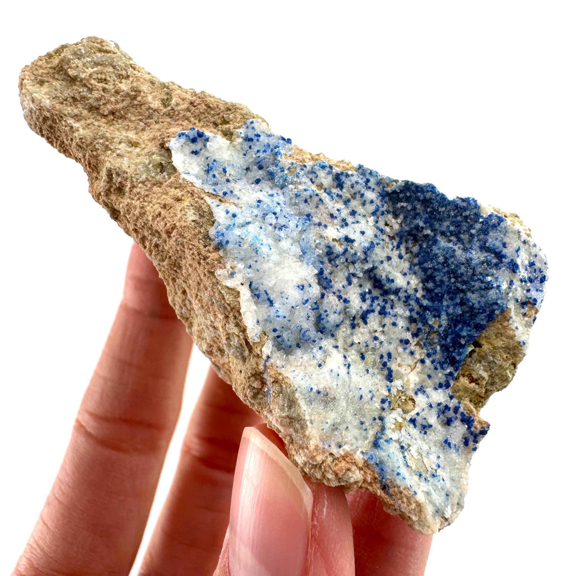 Kinoite (Arizona, USA), blue kinoite crystal, rare mineral specimen