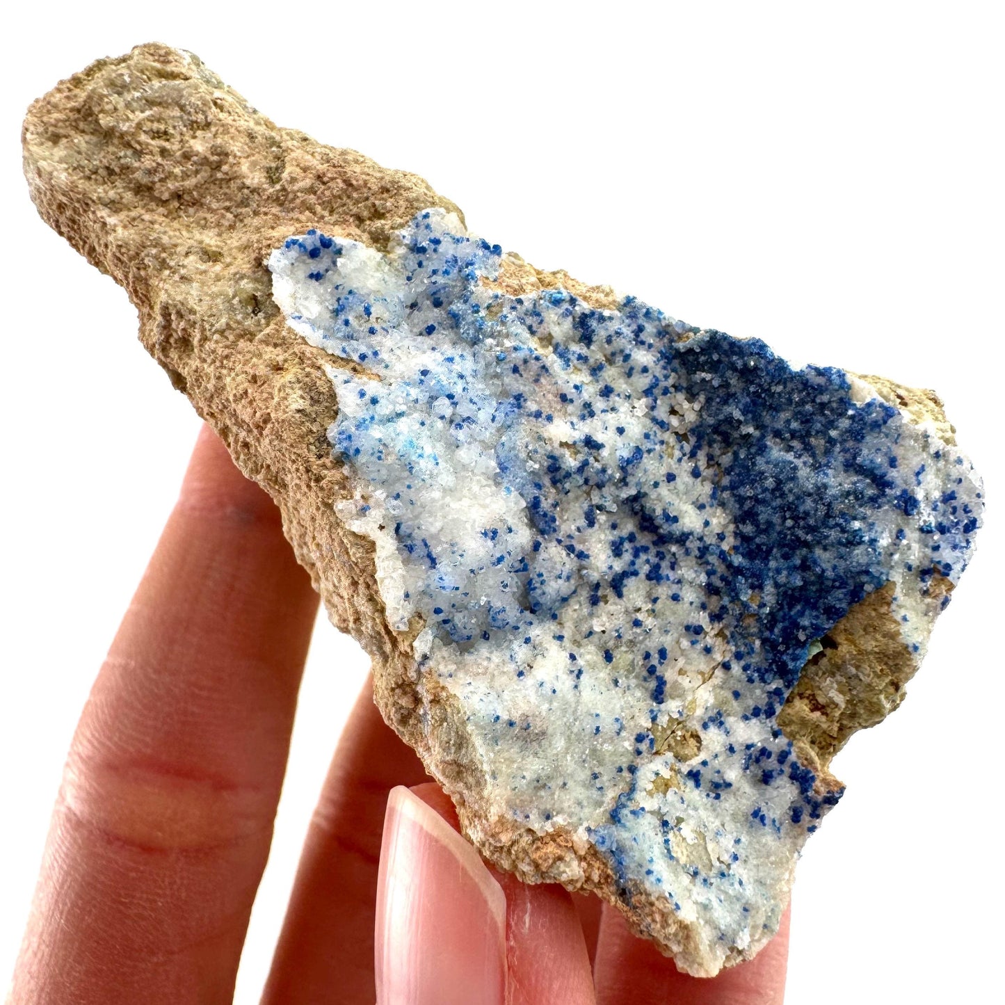 Kinoite (Arizona, USA), blue kinoite crystal, rare mineral specimen
