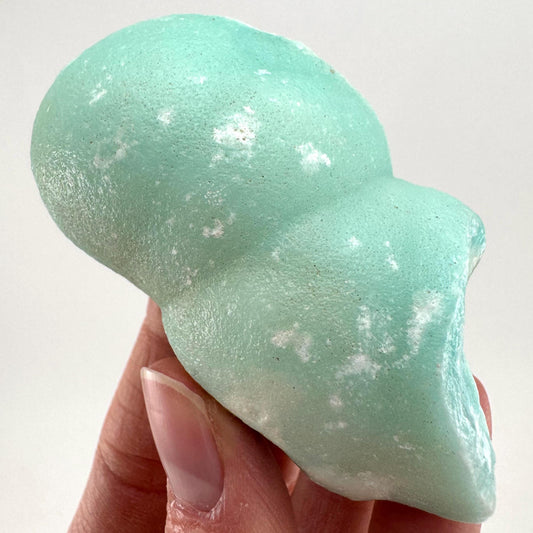 Blue Aragonite (Afghanistan) | blue aragonite crystal, mineral specimen