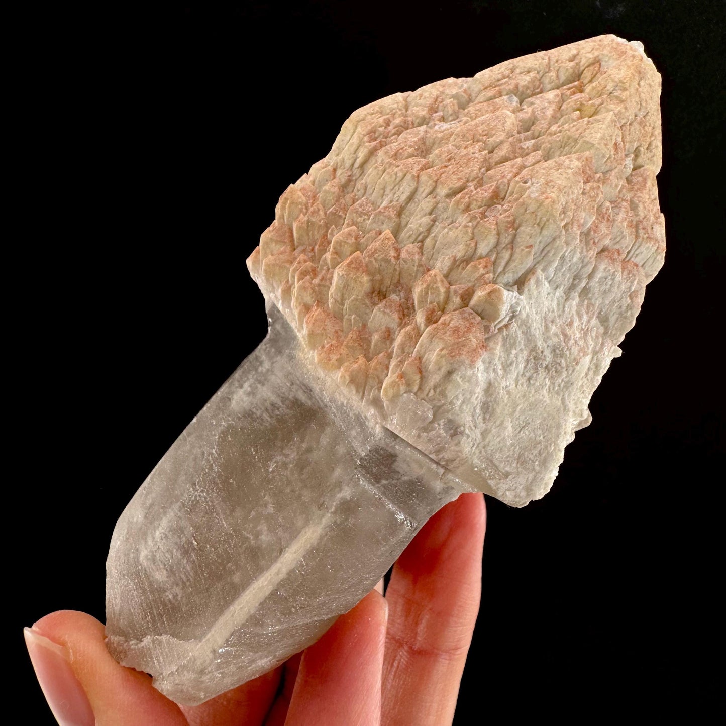 Smoky Quartz Scepter (Brazil) | smoky quartz crystal point, mineral specimen