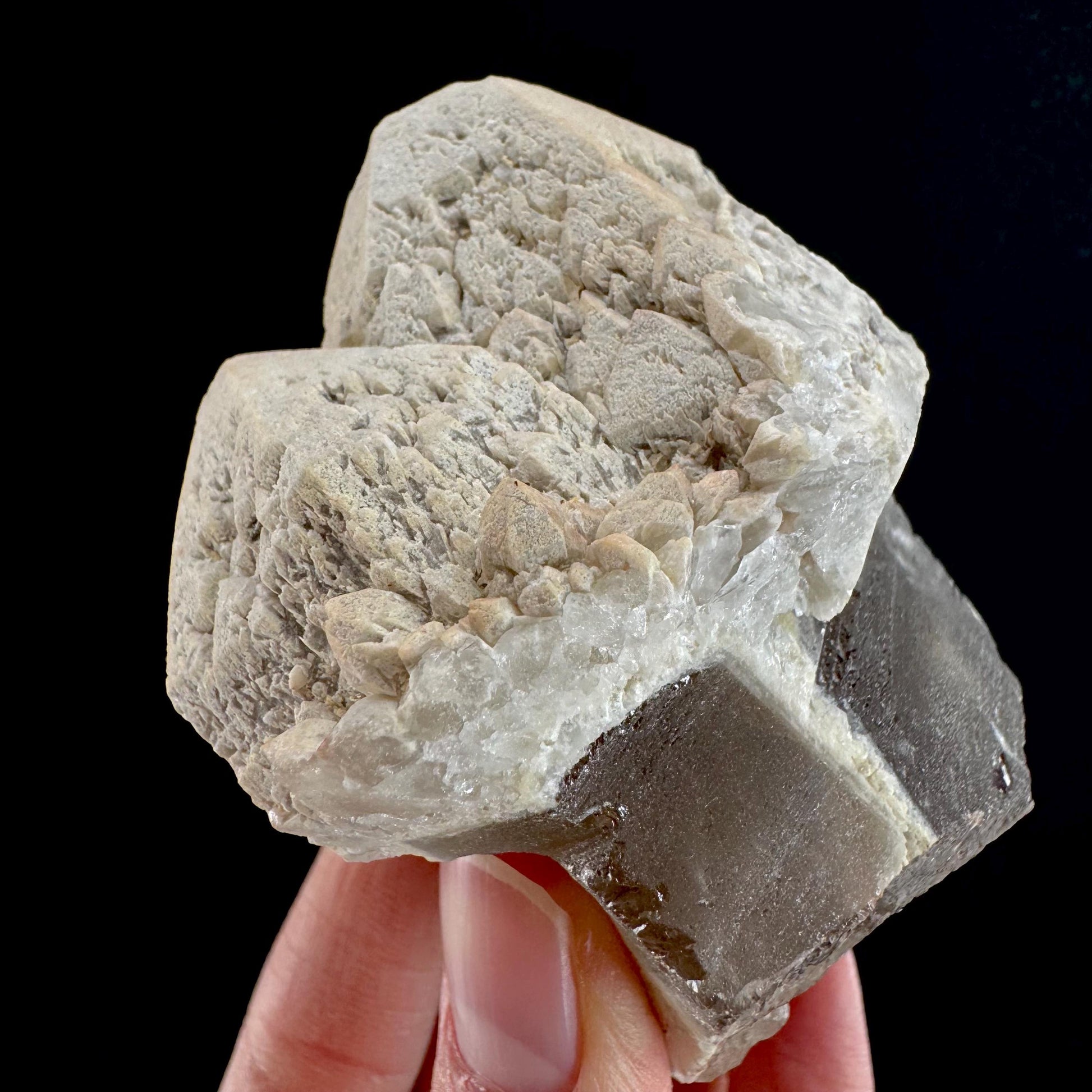 Smoky Quartz Scepter (Brazil) | smoky quartz crystal point, mineral specimen