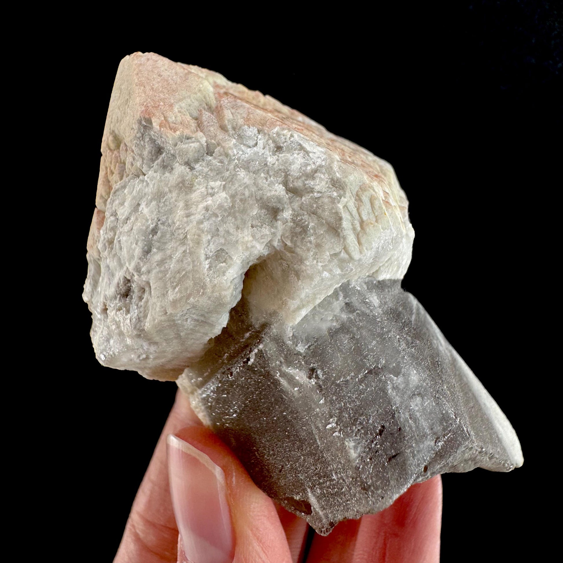 Smoky Quartz Scepter (Brazil) | smoky quartz crystal point, mineral specimen