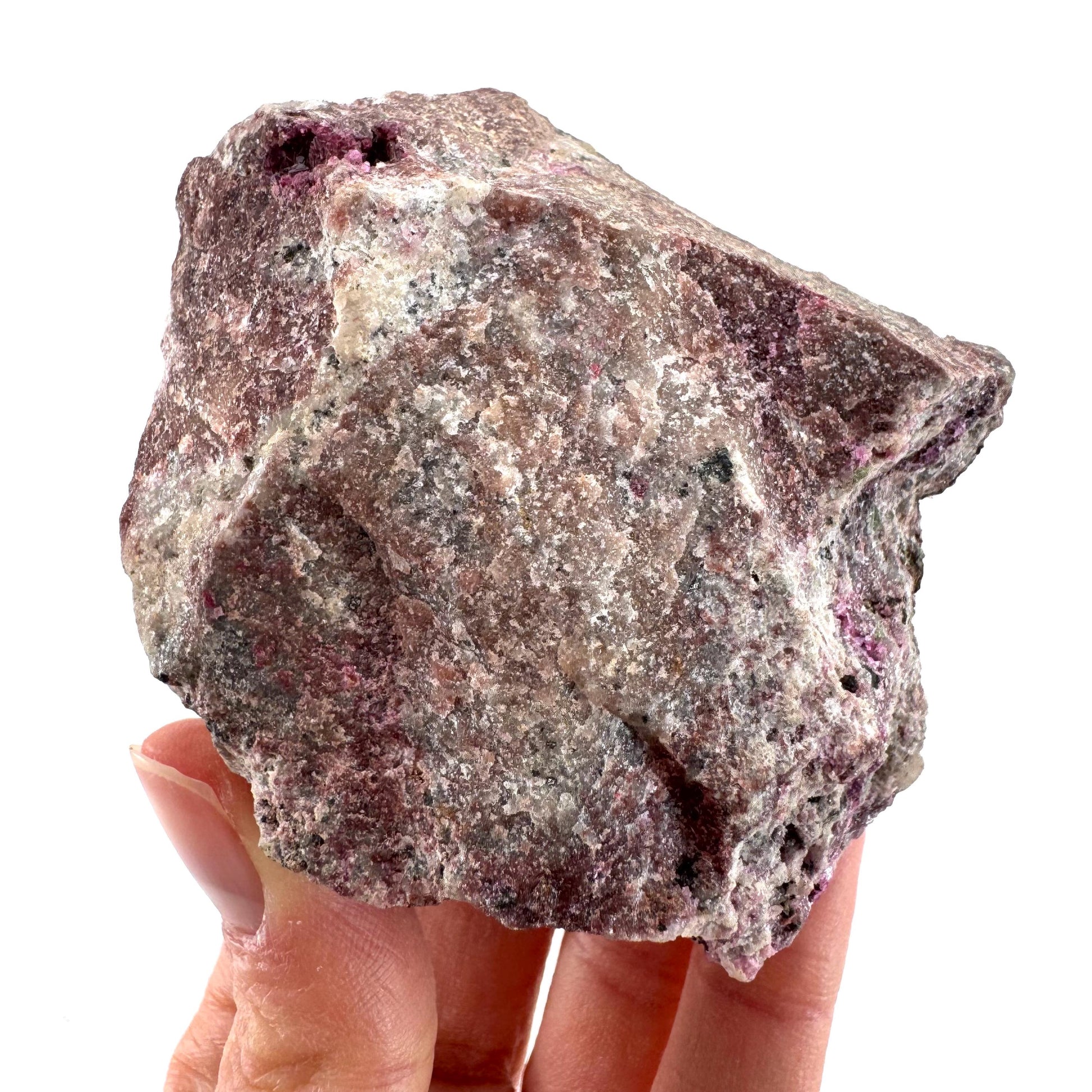 Cobaltoan Calcite w/ Kolwezite (DR Congo) | cobalto calcite crystal, mineral specimen