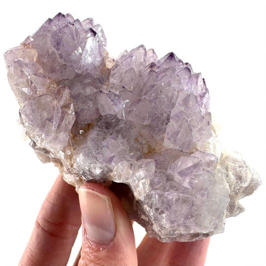 Spirit Quartz (South Africa) | purple spirit quartz crystal, amethyst cluster, mineral specimen