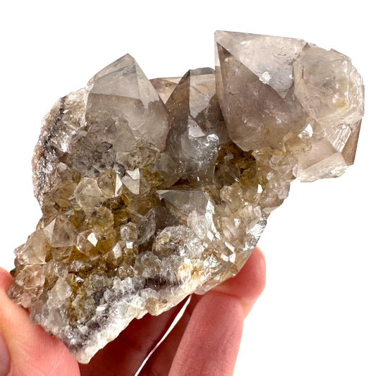 Spirit Quartz (South Africa) | purple spirit quartz crystal, amethyst cluster, mineral specimen