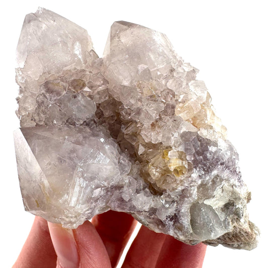 Spirit Quartz (South Africa) | purple spirit quartz crystal, amethyst cluster, mineral specimen