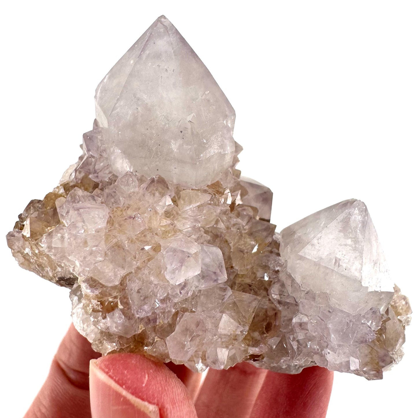 Spirit Quartz (South Africa) | purple spirit quartz crystal, amethyst cluster, mineral specimen