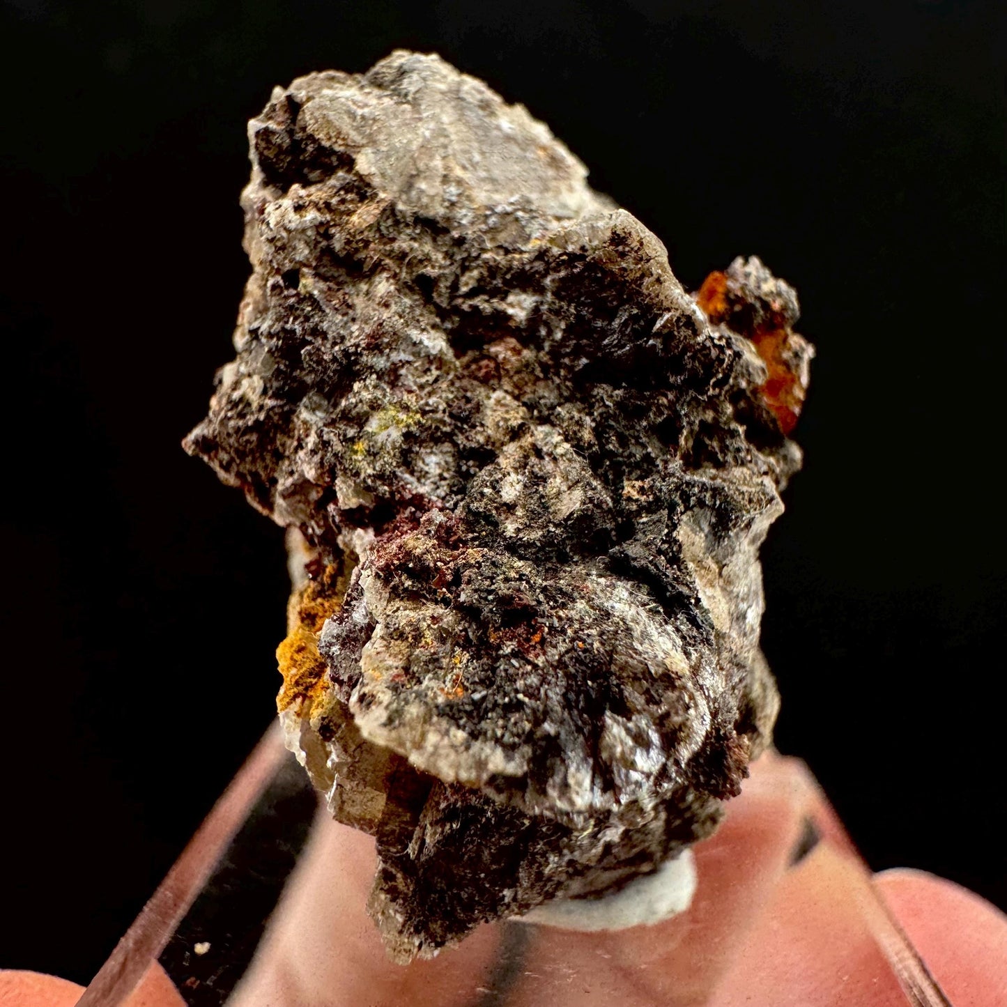 Wulfenite (Arizona, USA) | orange wulfenite crystal, mineral specimen