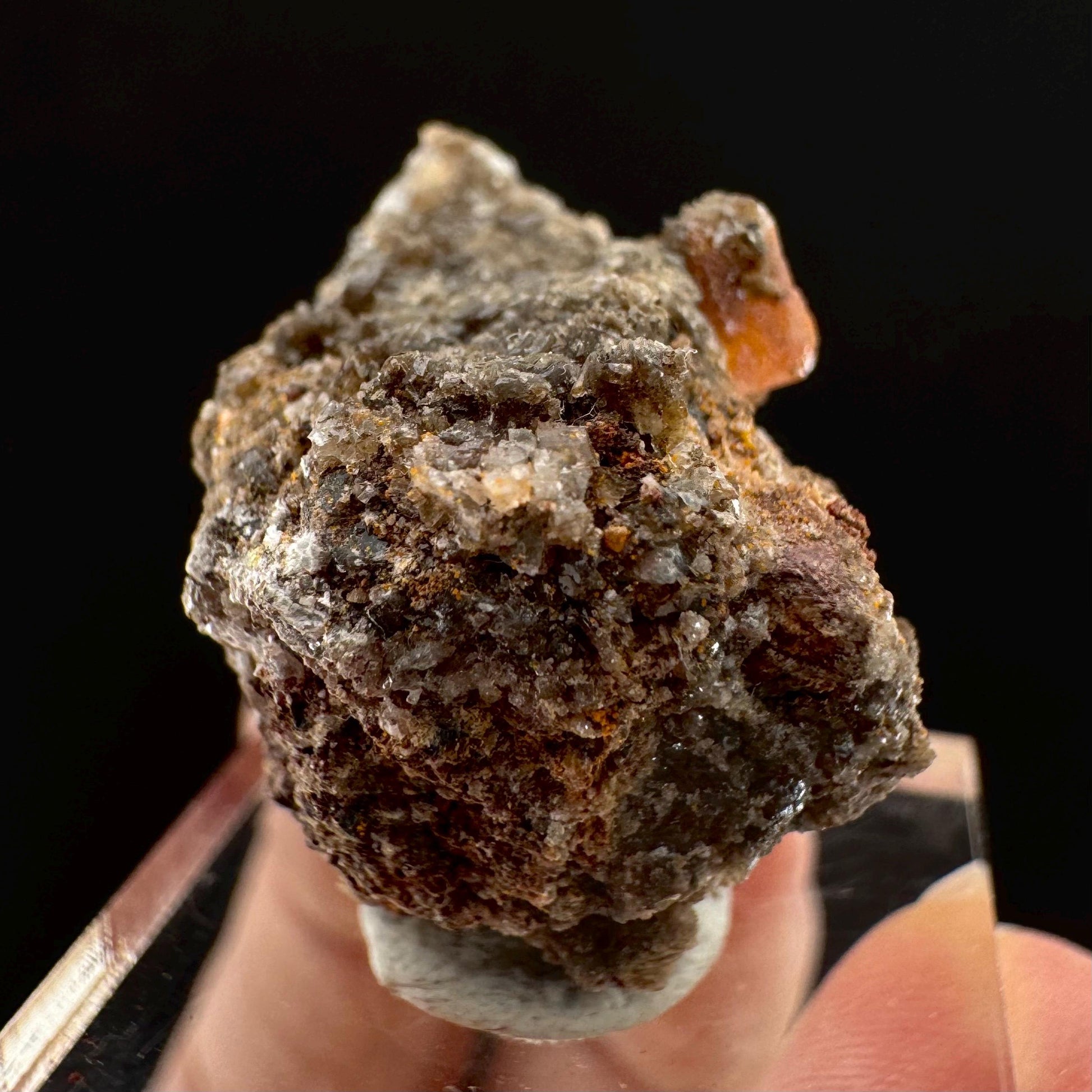 Wulfenite (Arizona, USA) | orange wulfenite crystal, mineral specimen