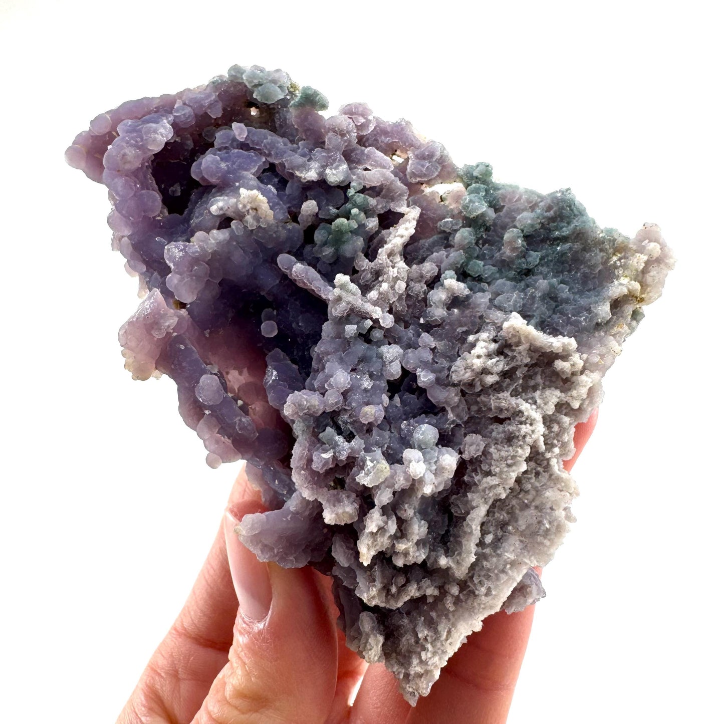 Grape Agate (Indonesia) | grape agate crystal, mineral specimen