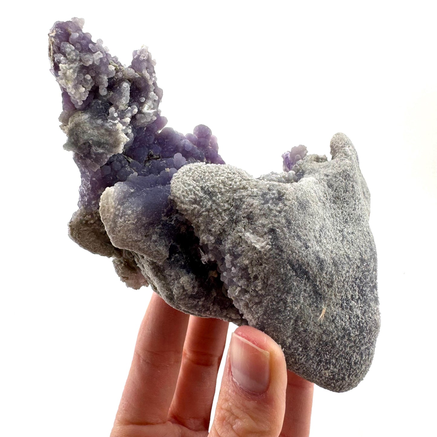 Grape Agate (Indonesia) | grape agate crystal, mineral specimen