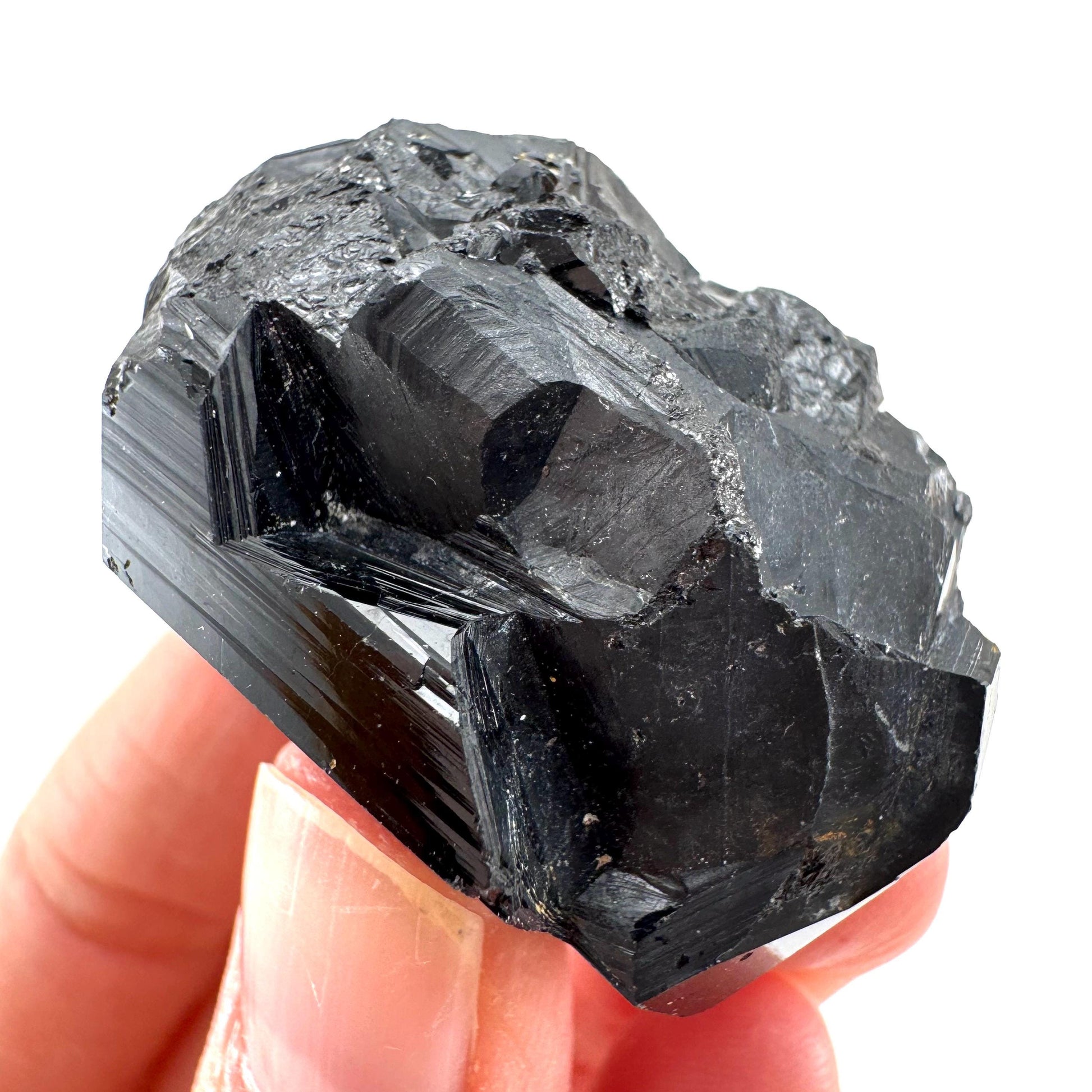 Black Tourmaline (Namibia) | high quality black tourmaline crystal, black schorl, mineral specimen