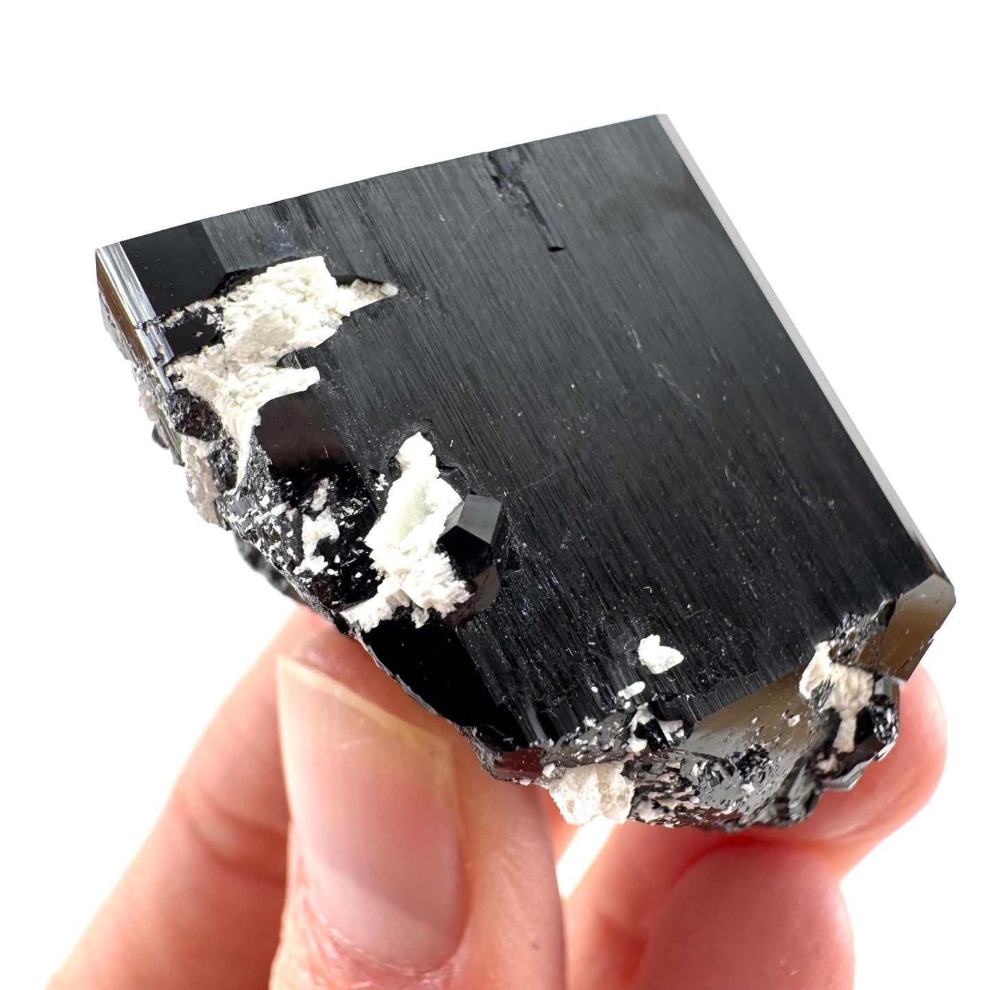 Black Tourmaline (Namibia) | high quality black tourmaline crystal, black schorl, mineral specimen