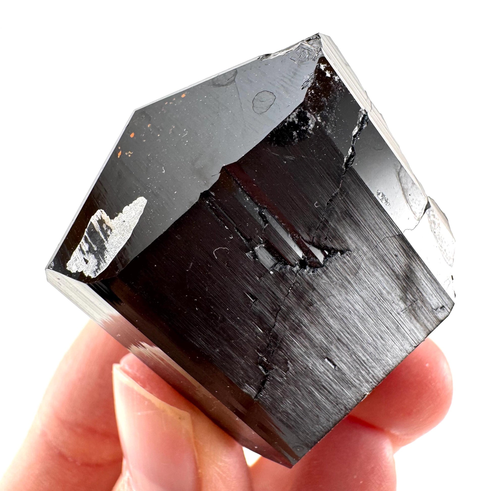 Black Tourmaline (Namibia) | high quality black tourmaline crystal, black schorl, mineral specimen