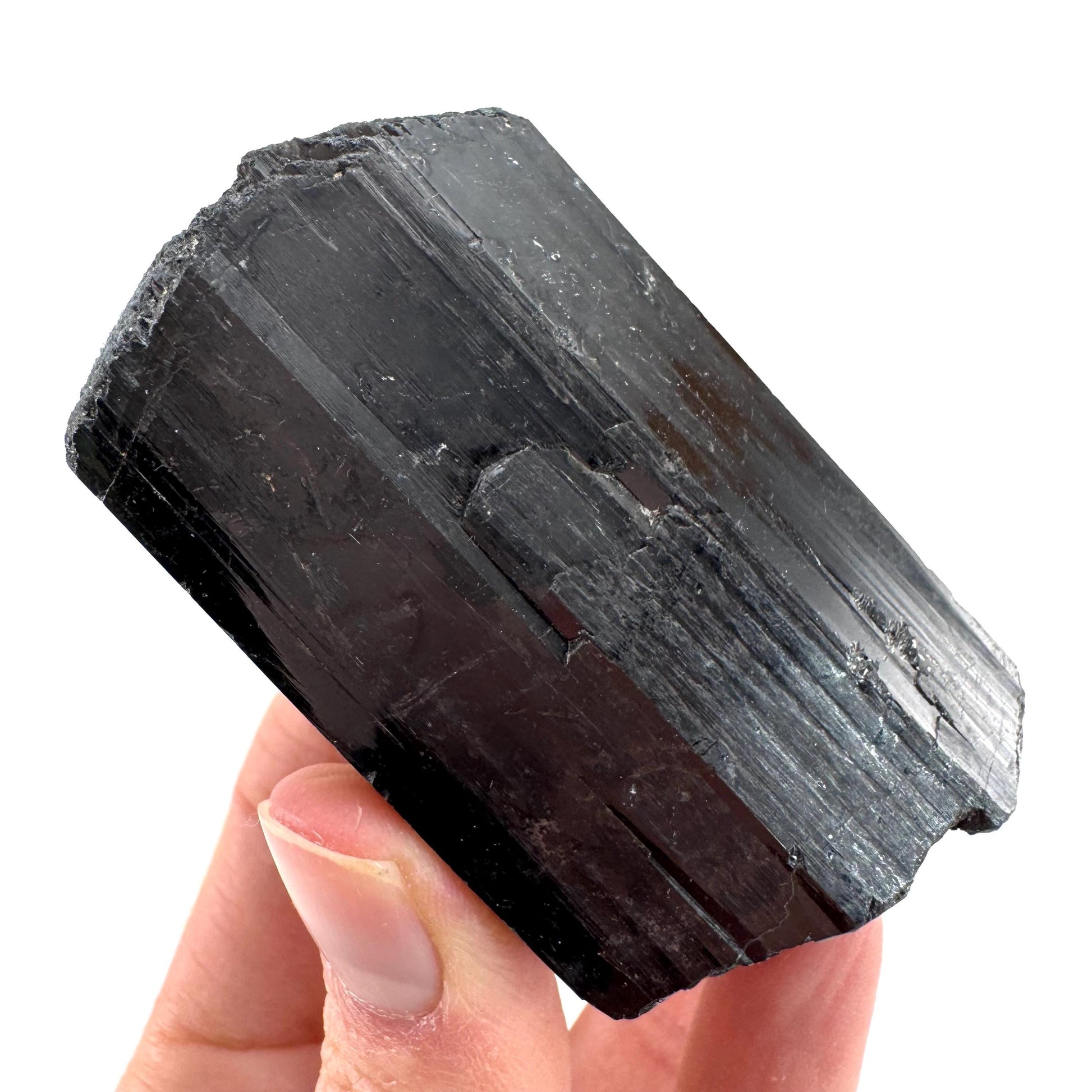 Black Tourmaline (Namibia) | high quality black tourmaline crystal, black schorl, mineral specimen