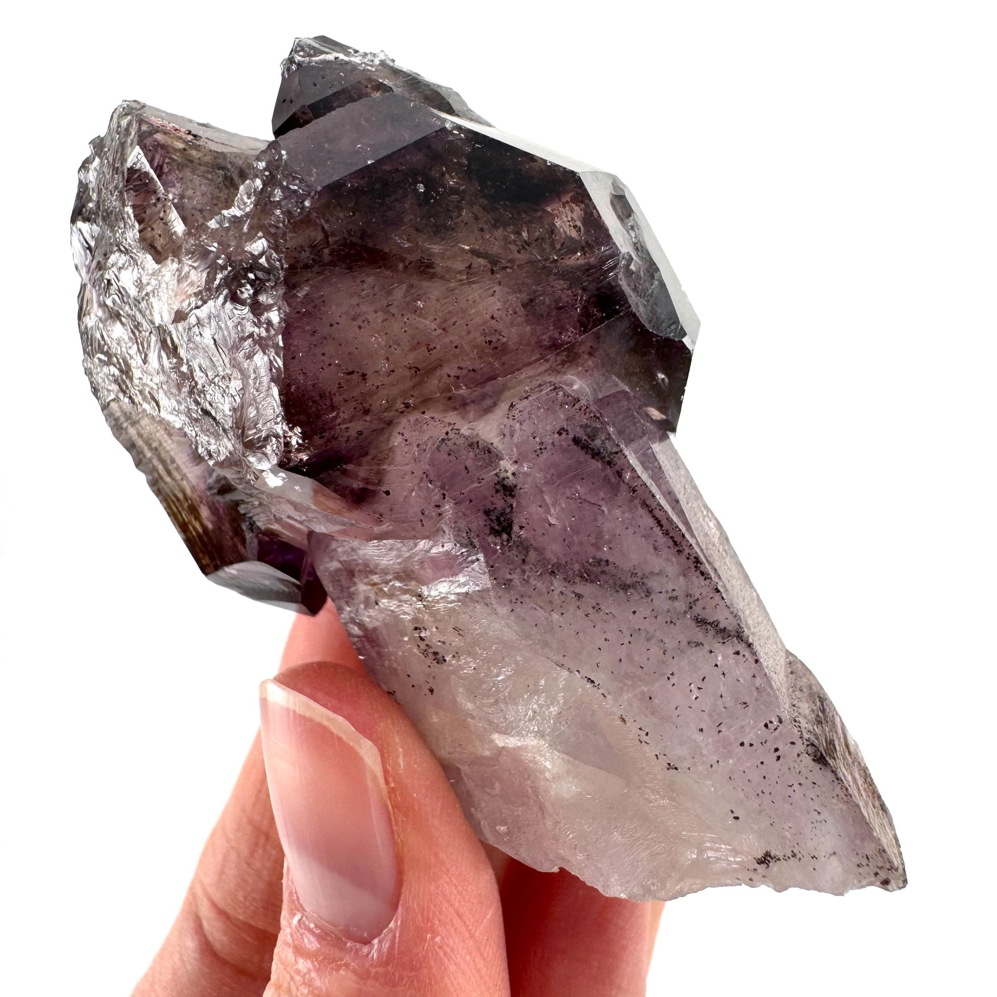 Amethyst Scepter (Zimbabwe) | Shangaan amethyst crystal point, mineral specimen