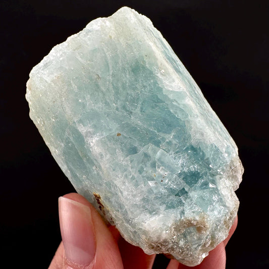 Aquamarine (Pakistan) | natural aquamarine crystal, mineral specimen