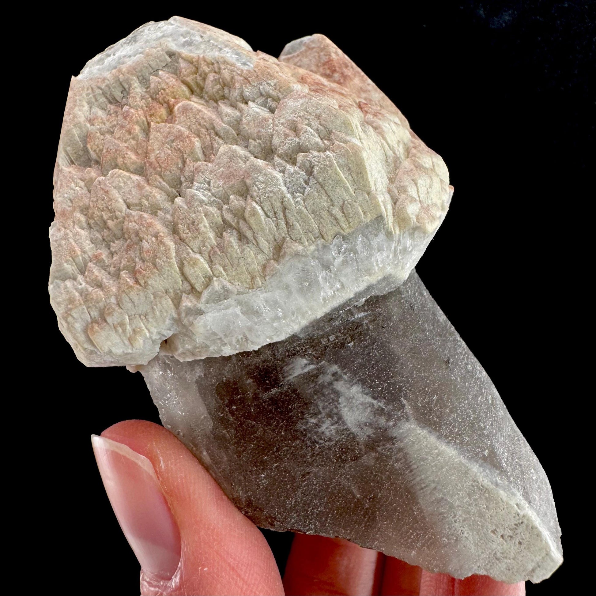 Smoky Quartz Scepter (Brazil) | smoky quartz crystal point, mineral specimen