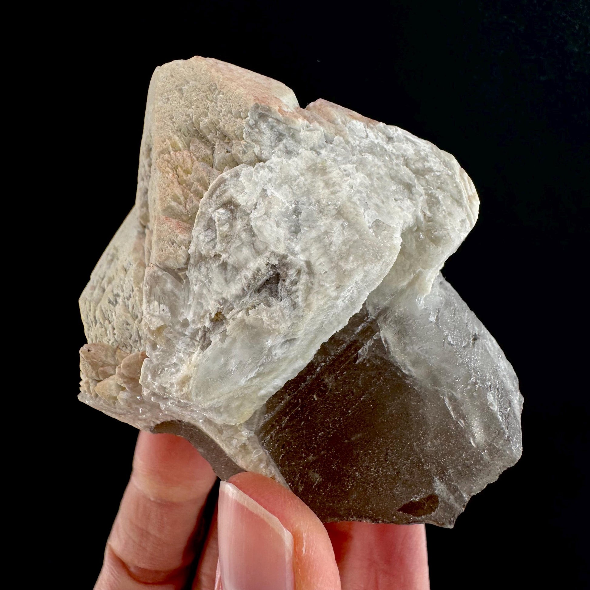 Smoky Quartz Scepter (Brazil) | smoky quartz crystal point, mineral specimen