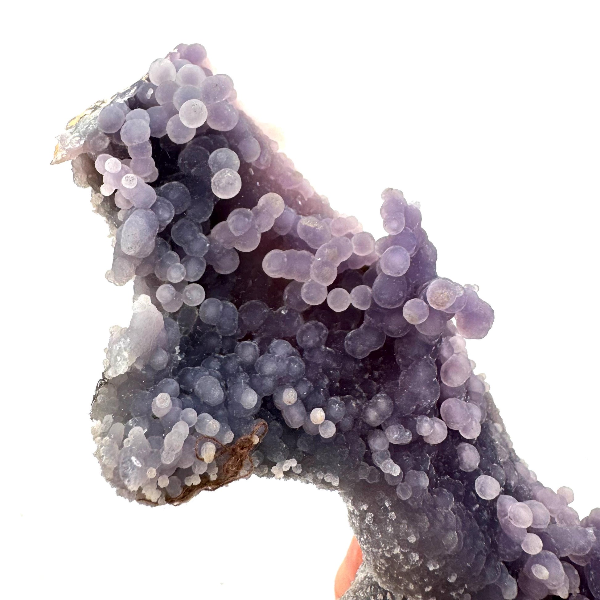 Grape Agate (Indonesia) | purple grape agate crystal, mineral specimen