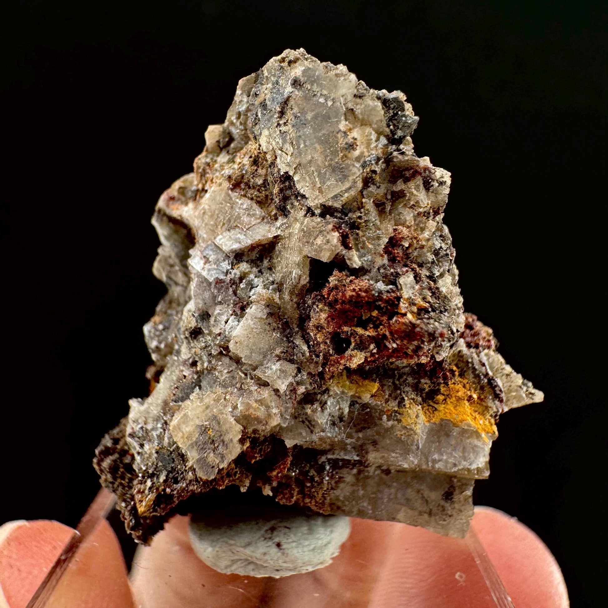 Wulfenite (Arizona, USA) | orange wulfenite crystal, mineral specimen