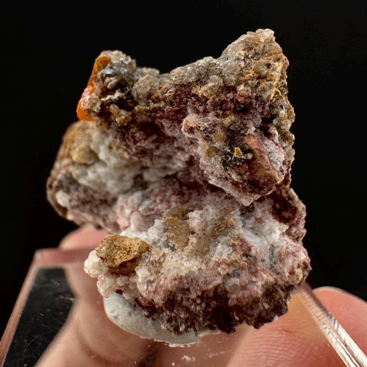 Wulfenite (Arizona, USA) | orange wulfenite crystal, mineral specimen