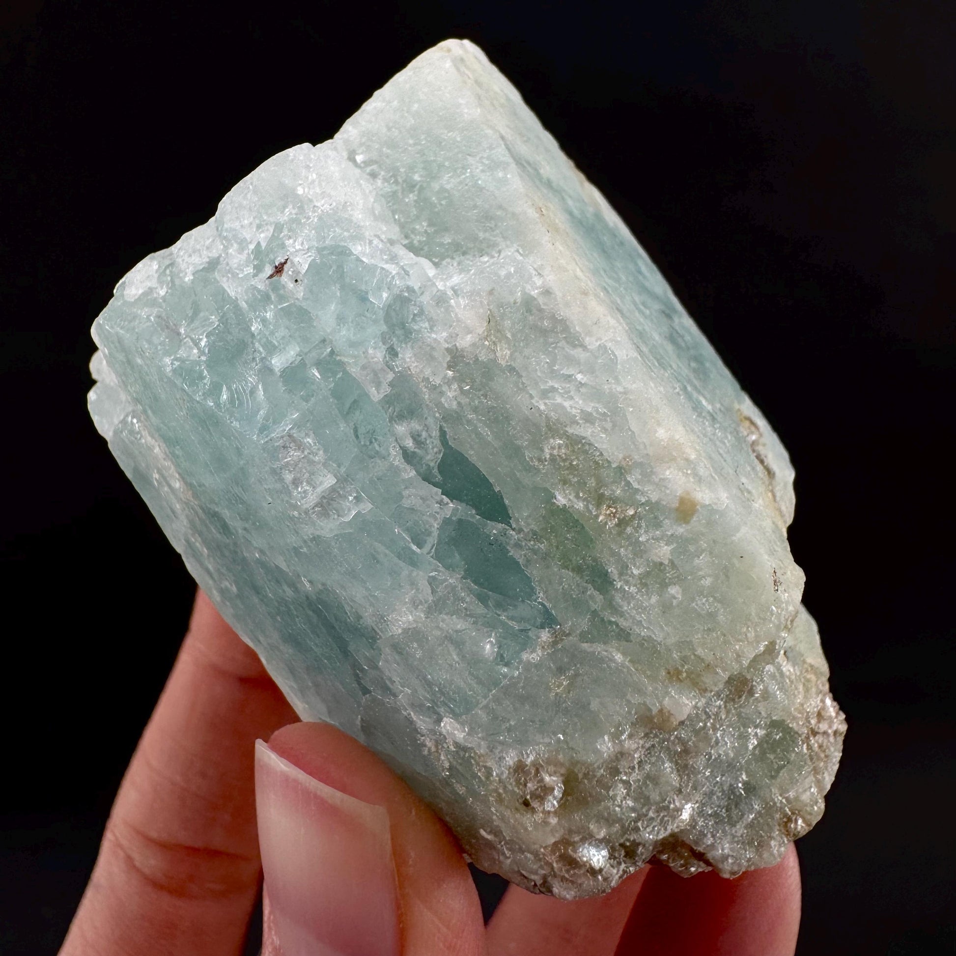 Aquamarine (Pakistan) | natural aquamarine crystal, mineral specimen