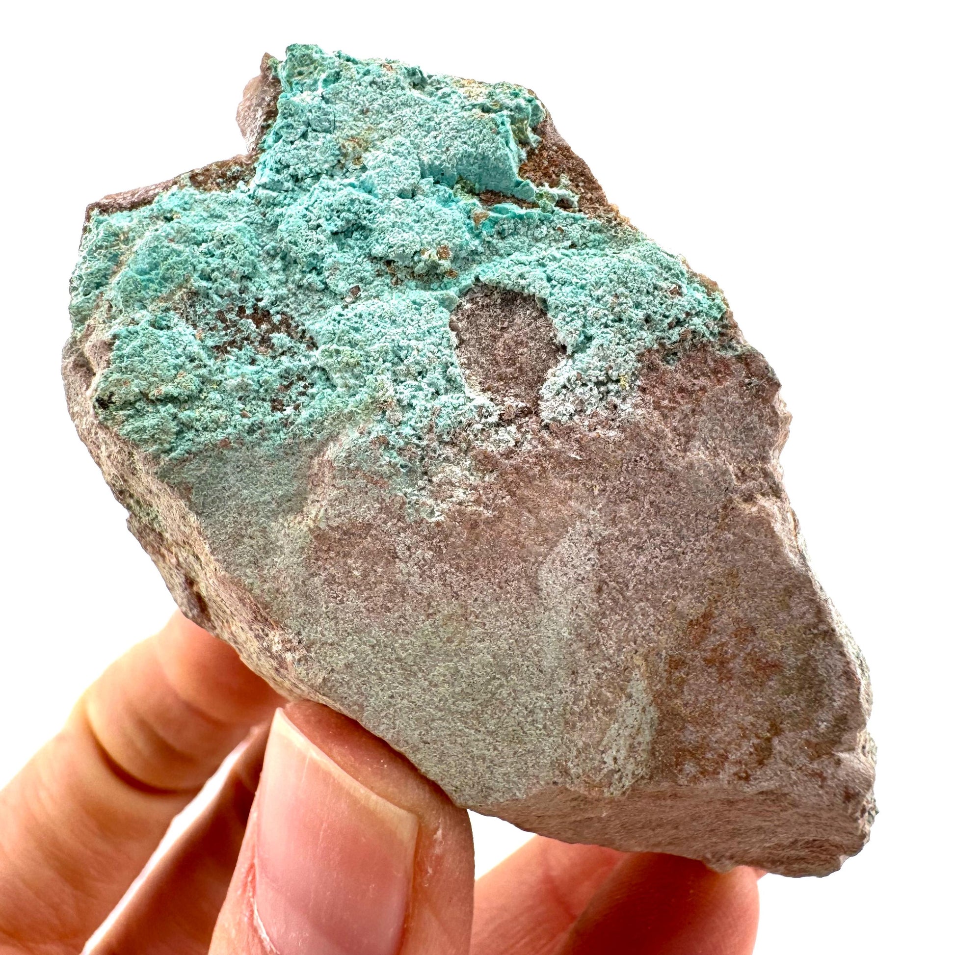 Dioptase w/ Chrysocolla (Namibia) | dioptase crystal, mineral specimen
