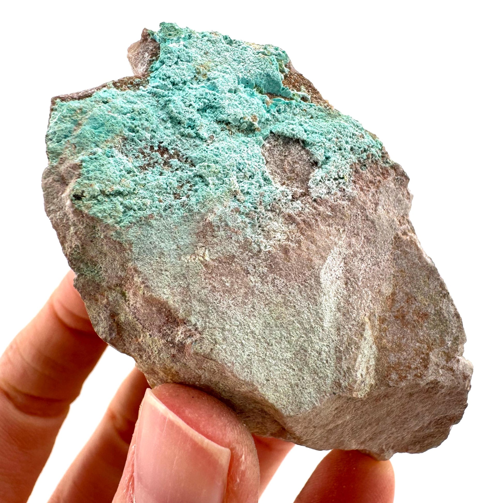 Dioptase w/ Chrysocolla (Namibia) | dioptase crystal, mineral specimen