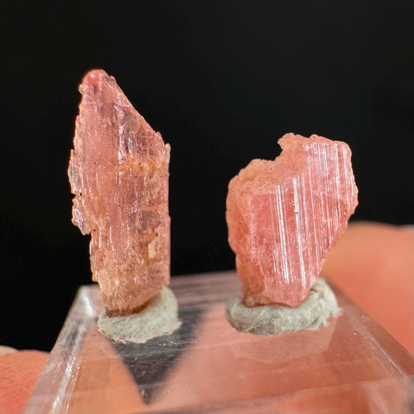 Rare! Vayrynenite | Tiny vayrynenite crystal, mineral specimen, rare crystals, Väyrynenite