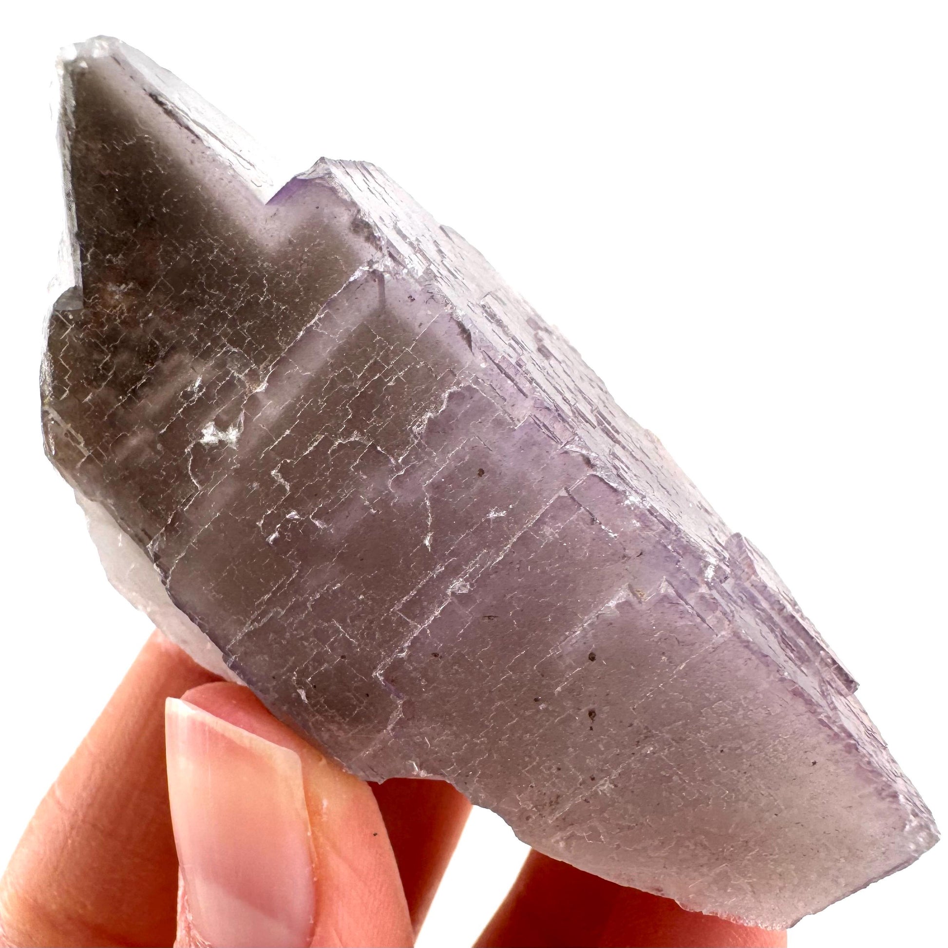 Purple Fluorite (Pakistan) | purple fluorite crystal cluster, mineral specimen