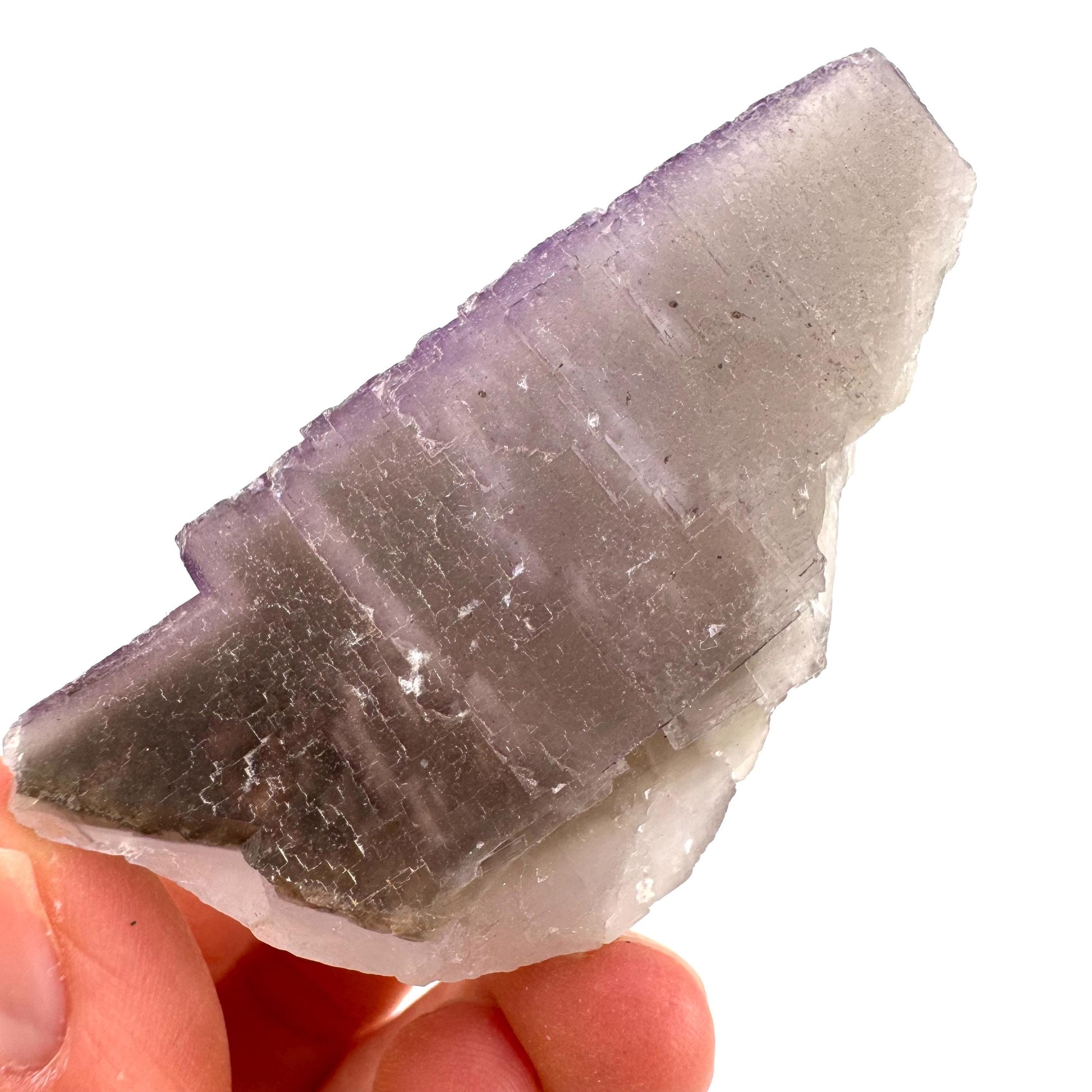 Purple Fluorite (Pakistan) | purple fluorite crystal cluster, mineral specimen