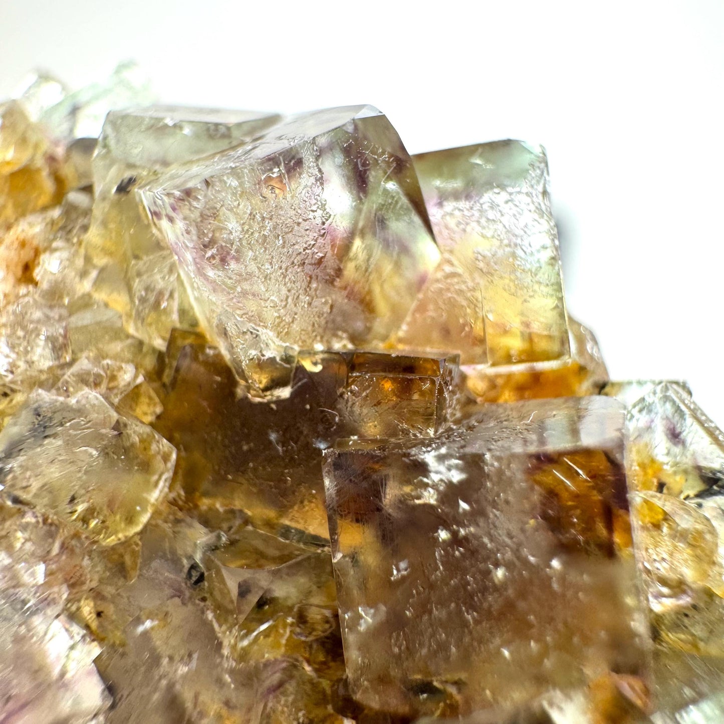Okorusu Fluorite (Namibia) | green fluorite cluster, raw fluorite crystal, mineral specimen