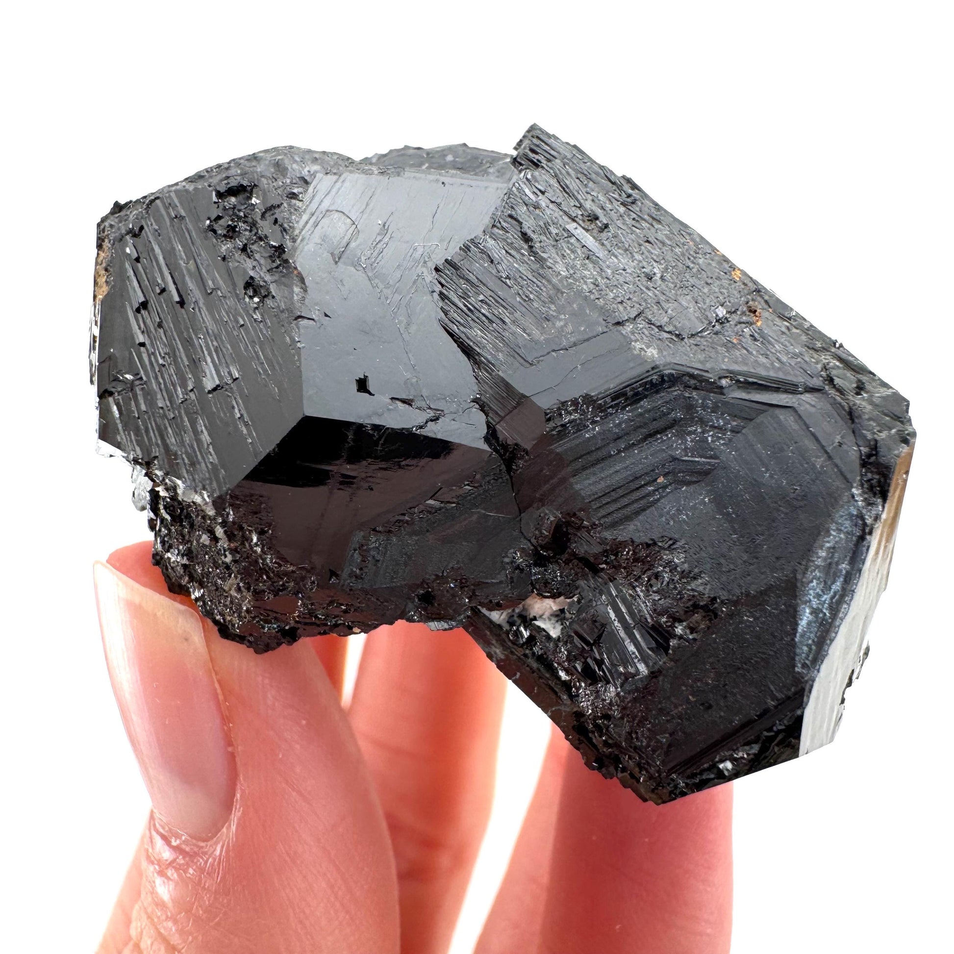 Black Tourmaline Crystal Cluster | Namibian Protection Stone