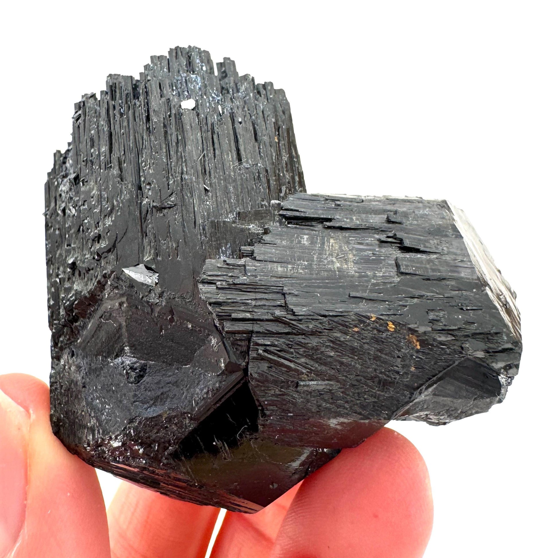 Black Tourmaline Crystal Cluster | Namibian Protection Stone