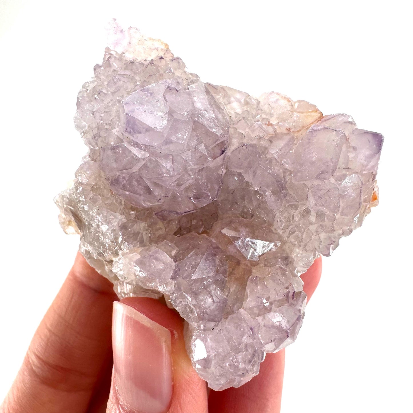 Spirit Quartz Crystal | raw natural purple amethyst cactus quartz, mineral specimen