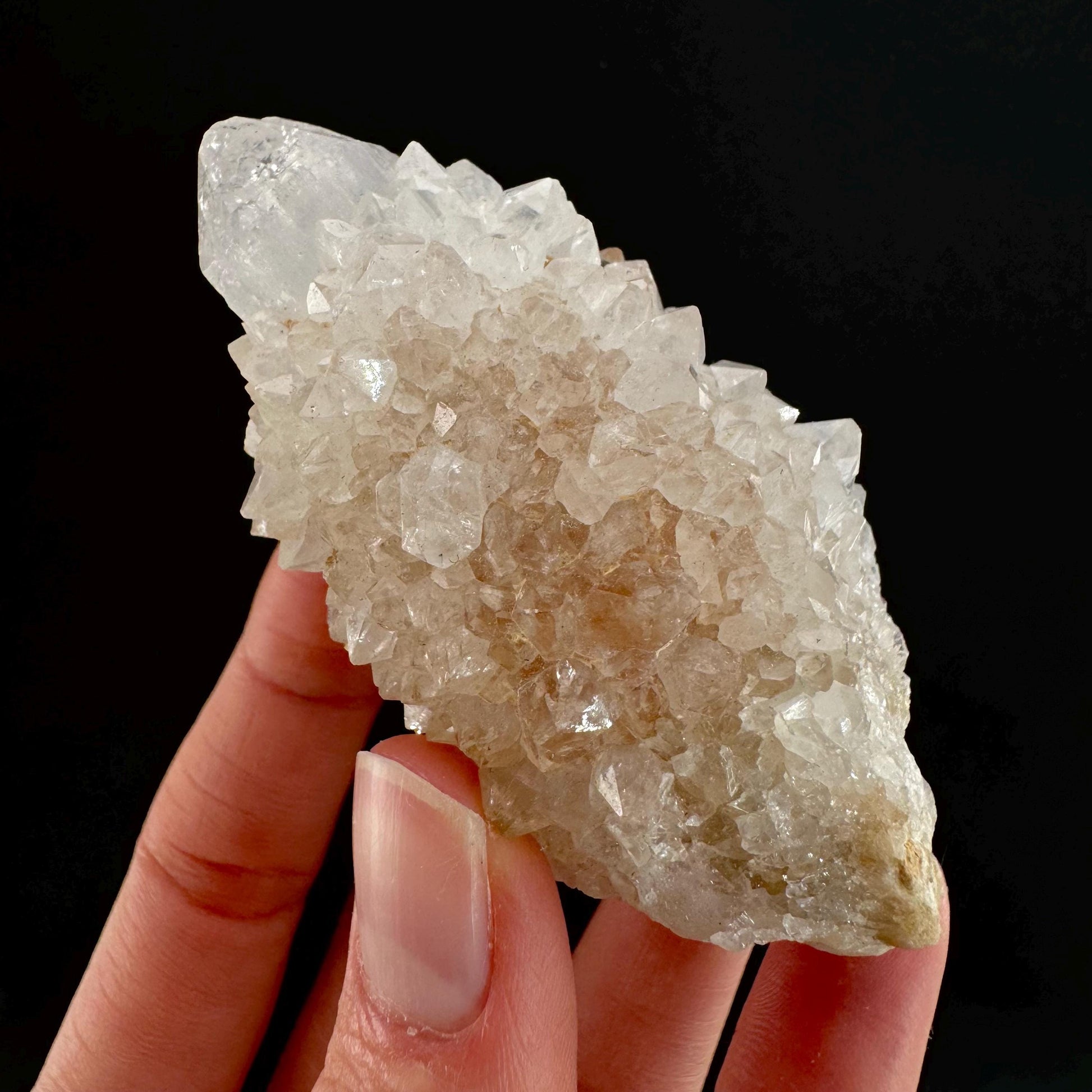 Spirit Quartz Crystal | raw natural cactus quartz, mineral specimen