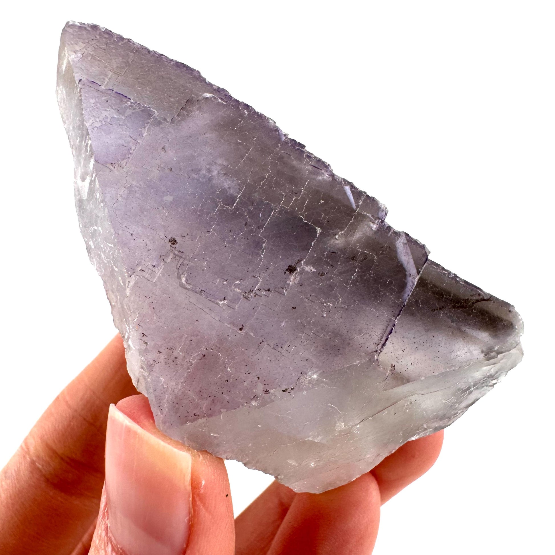 Purple Fluorite (Pakistan) | purple fluorite crystal cluster, mineral specimen