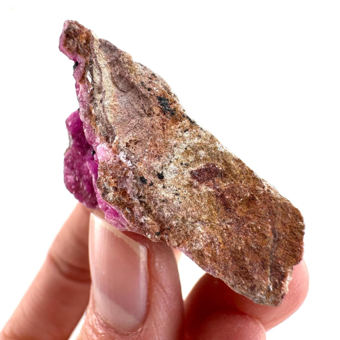 Cobaltoan Calcite (DR Congo) | cobalto calcite crystal, pink calcite, mineral specimen