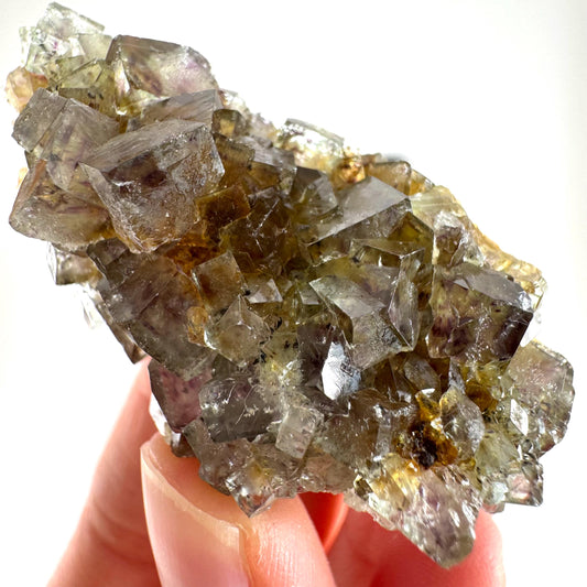 Okorusu Fluorite (Namibia) | green fluorite cluster, raw fluorite crystal, mineral specimen