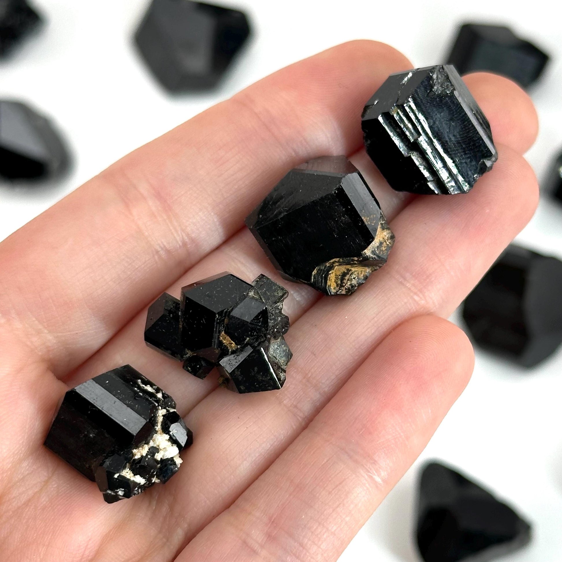 Black Tourmaline Crystal | black tourmaline stone, raw tourmaline crystal, protection stones, raw black tourmaline